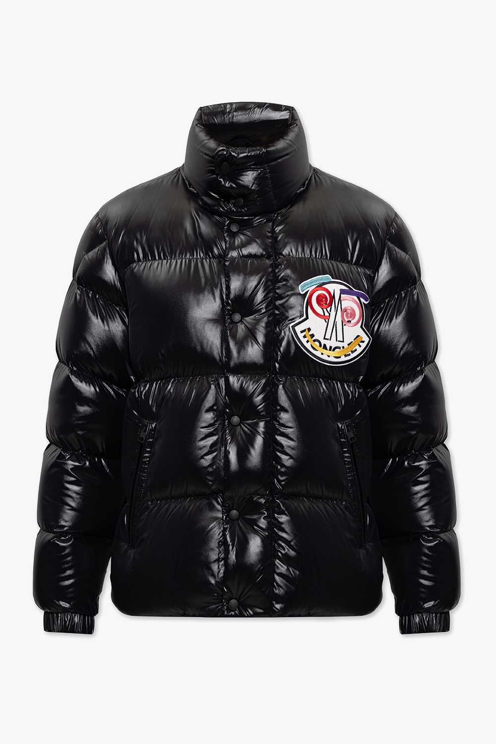 Black 2 MONCLER 1952 Moncler Genius - Moschino Pre-Owned double 